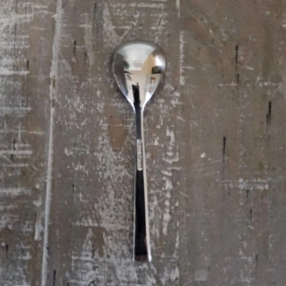 Dansk Meridian Soup Spoon Set of 2 Silver 18/10 Stainless Steel MCM Flatware